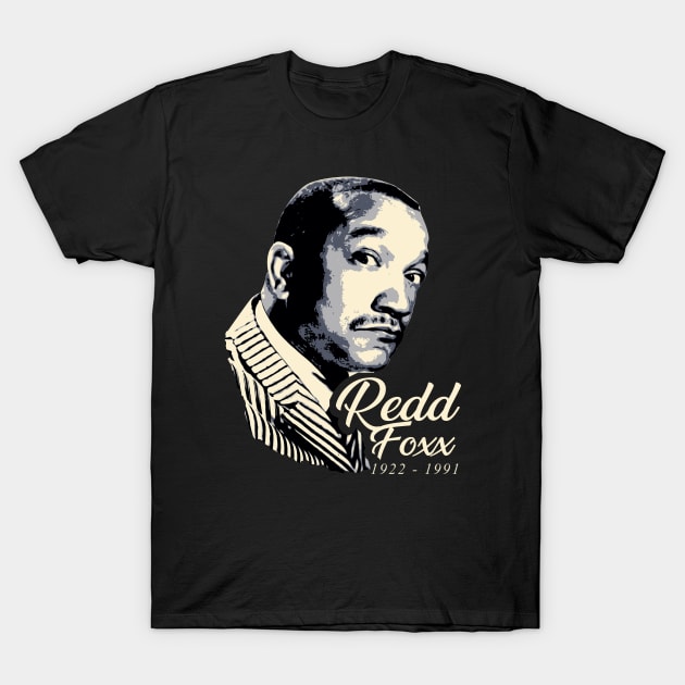 Retro Redd Foxx T-Shirt by mia_me